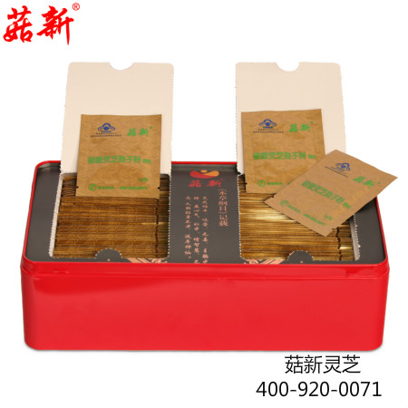 菇新破壁靈芝孢子粉新包裝126克 內(nèi)包裝展示圖